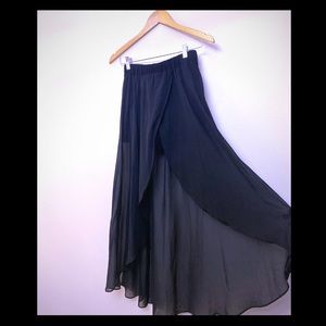 Black skirt